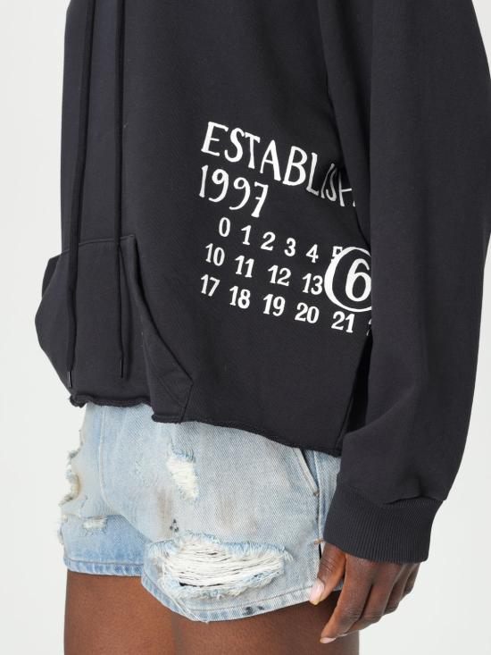 25SS MM6 메종마르지엘라 스웨터 S52GU0241M25012 899 Black - MM6 MAISON MARGIELA