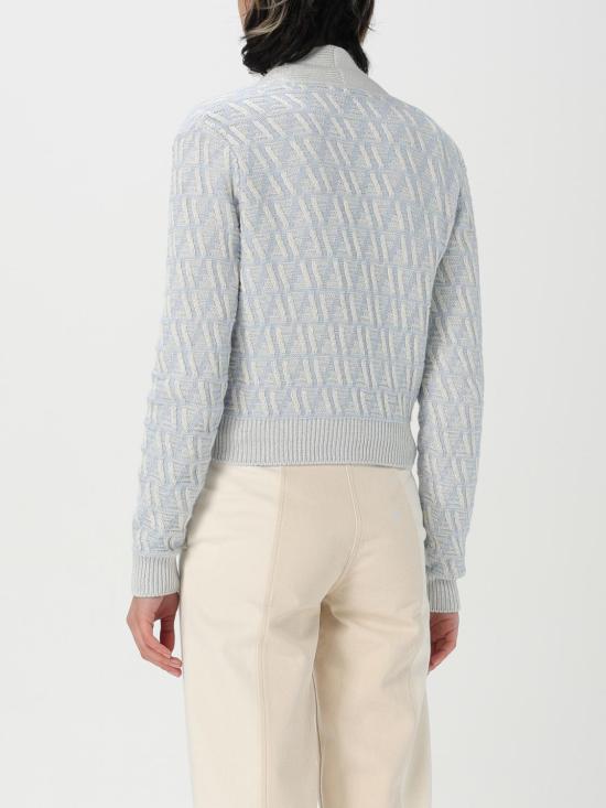 25SS 펜디 가디건 FZE504ATPL F1R0P Gnawed Blue - FENDI