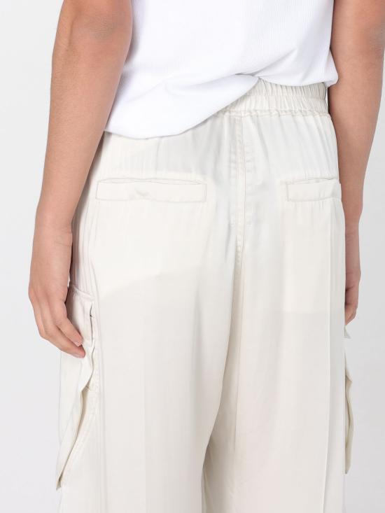 25FW 릭 오웬스 스트레이트 팬츠 RR01E5339SCH 41 Beige - RICK OWENS