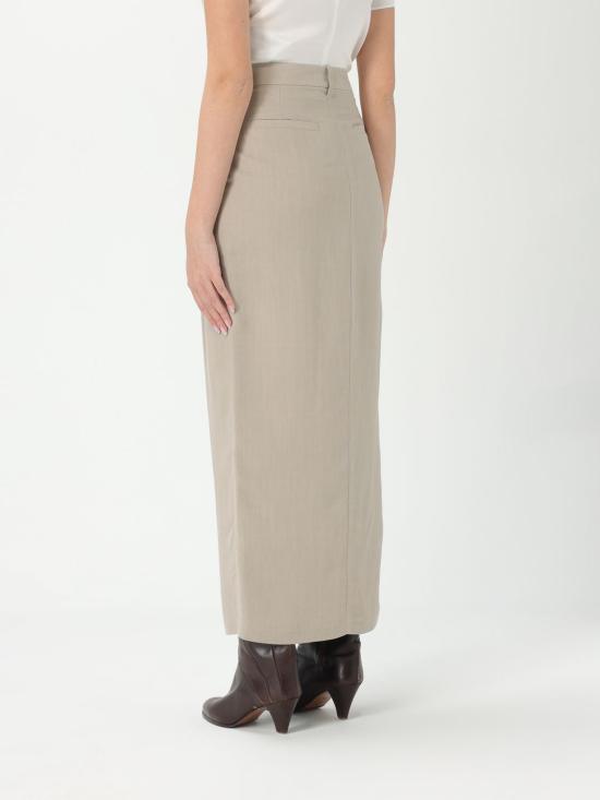25SS 브루넬로 쿠치넬리 스커트 MH126G3814 C3095 Beige - BRUNELLO CUCINELLI
