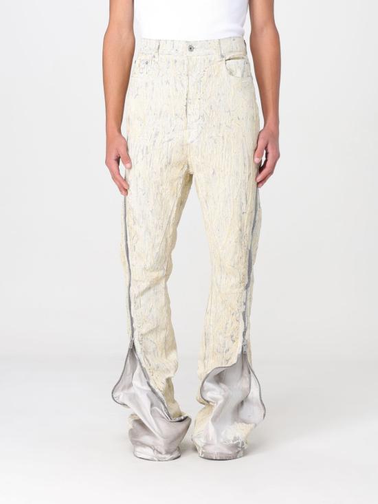 25FW 릭 오웬스 스트레이트 팬츠 RR01E5343SMMC 11 Gold