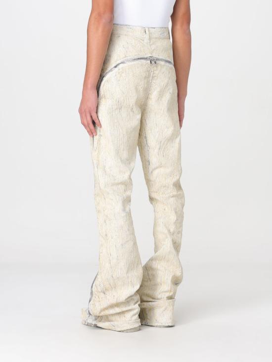 25FW 릭 오웬스 스트레이트 팬츠 RR01E5343SMMC 11 Gold - RICK OWENS