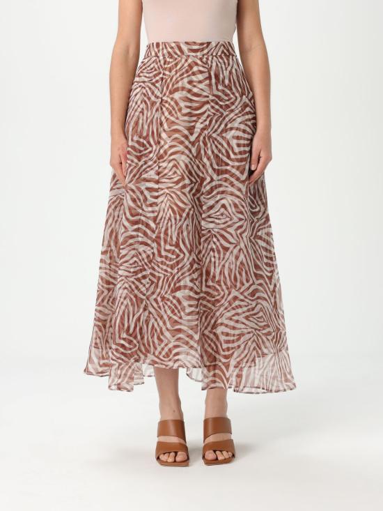 25SS 브루넬로 쿠치넬리 스커트 ML124G3821 C005 Multicolor