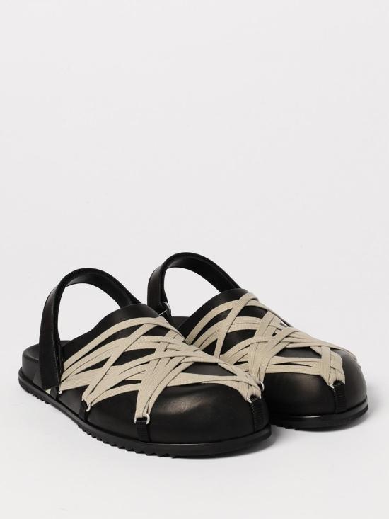 25SS 릭 오웬스 슈즈 RU01E5813LOOW1 09 Black - RICK OWENS