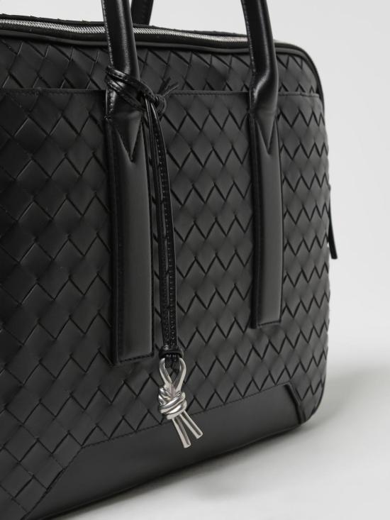 25SS 보테가베네타 브리프케이스 766361V2HL1 8803 Black - BOTTEGA VENETA