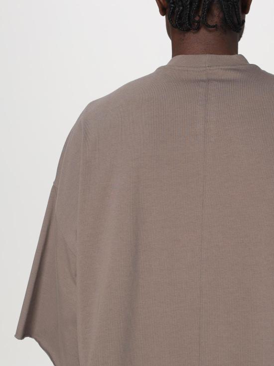 25FW 릭 오웬스 반팔 티셔츠 RU01E5283BA 34 Grey - RICK OWENS