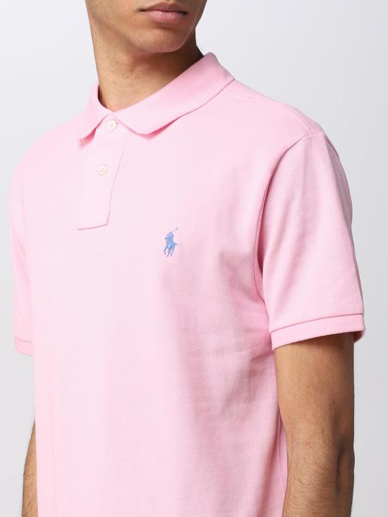 25FW 폴로 랄프로렌 폴로 티셔츠 710795080 004 Pink - POLO RALPH LAUREN