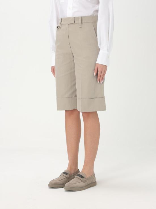 25SS 브루넬로 쿠치넬리 숏팬츠 ML145P8866 C3095 Beige - BRUNELLO CUCINELLI