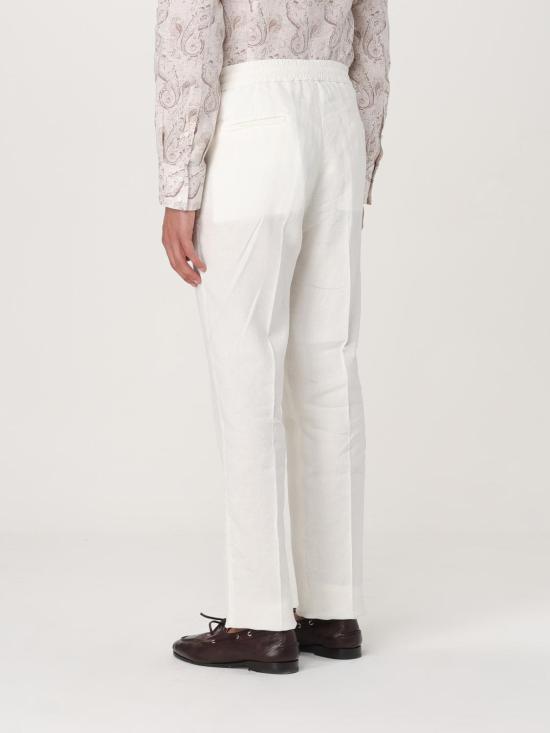 25SS 브루넬로 쿠치넬리 팬츠 M236PE1710 C2200 White - BRUNELLO CUCINELLI