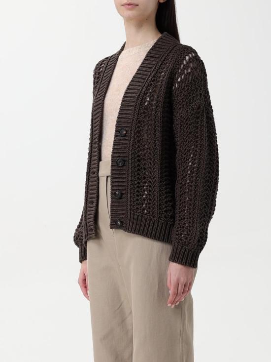 25SS 브루넬로 쿠치넬리 가디건 M8E389106 C8705 Cocoa - BRUNELLO CUCINELLI