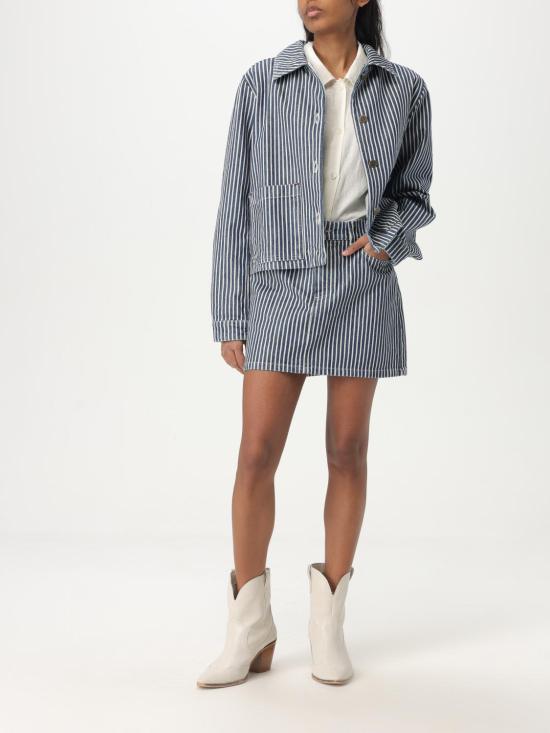 25SS 아페쎄 숏 스커트 COHHGF06449 TIC Blue - A.P.C.