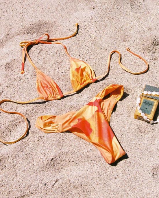  엘스페이스 비키니 수영복 LSpace 소피아 비키니 탑 네이티브 포피스 - L SPACE