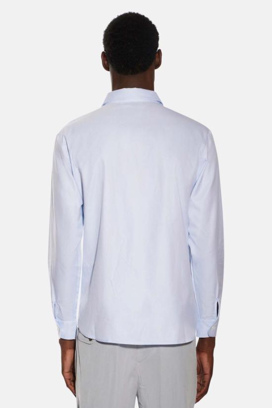  Blue&Cream 긴팔 셔츠 블루&크림 레이 버튼업  라이트 블루 - BLUE&CREAM