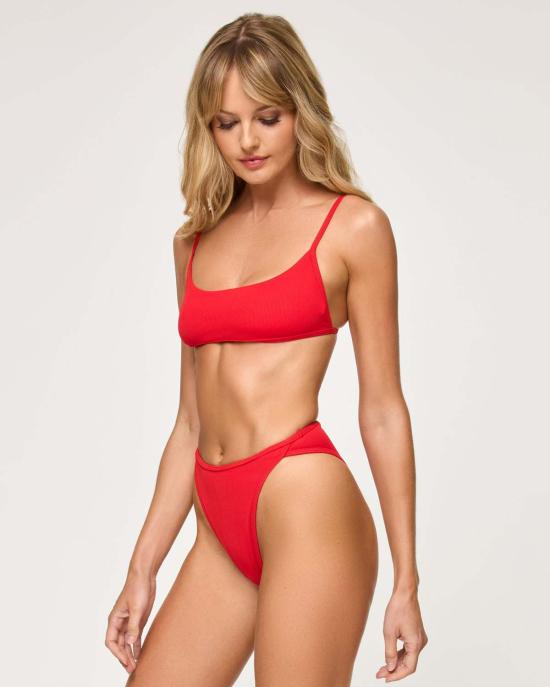  엘스페이스 비키니 수영복 LSpace 코트 비키니 바텀 플레임 - L SPACE