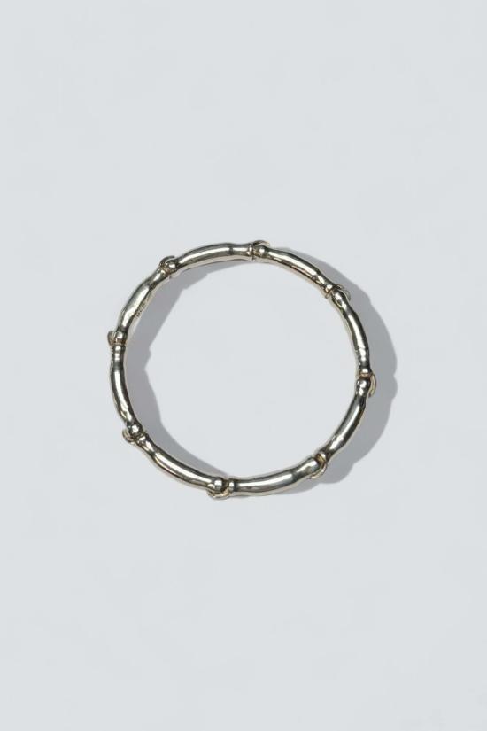  빈티지 커프스 링크/타이 홀더 클로 뱅글 브레이슬릿 스털링 실버 - VINTAGE