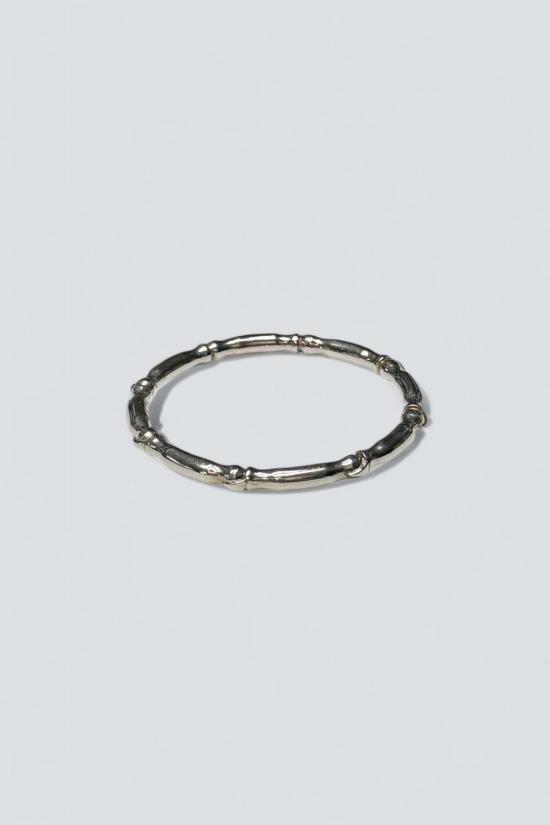  빈티지 커프스 링크/타이 홀더 클로 뱅글 브레이슬릿 스털링 실버