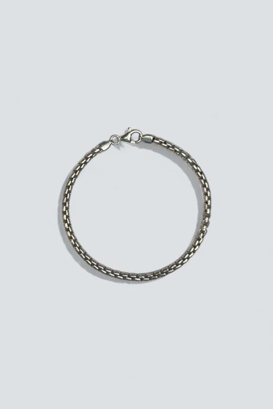  빈티지 팔찌 어셈블리 뉴욕 박스 체인 브레이슬릿 스털링 실버