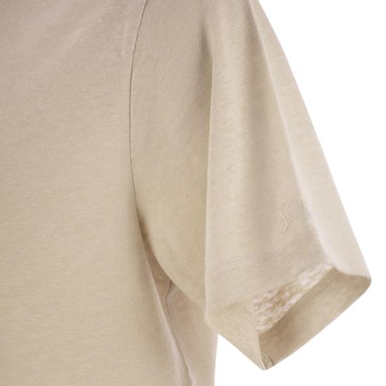 25SS 세인트바쓰 폴로 티셔츠 FRS0001 ECRU - MC2 SAINT BARTH