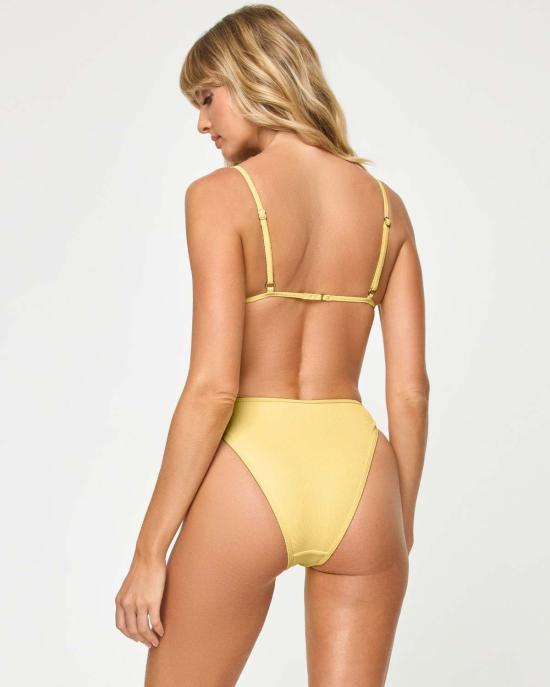  엘스페이스 비키니 수영복 L스페이스 코트 비키니 바텀 데이지