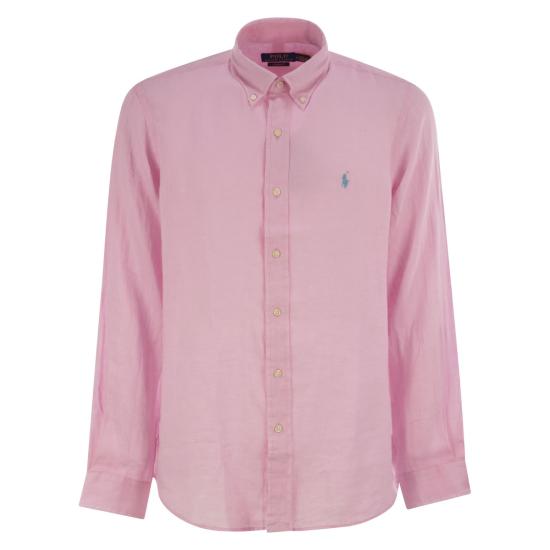 26SS 폴로 랄프로렌 긴팔 셔츠 710966294 PINK