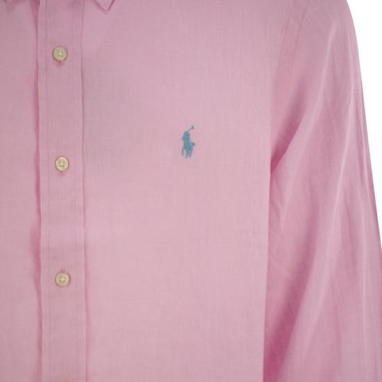 26SS 폴로 랄프로렌 긴팔 셔츠 710966294 PINK - POLO RALPH LAUREN