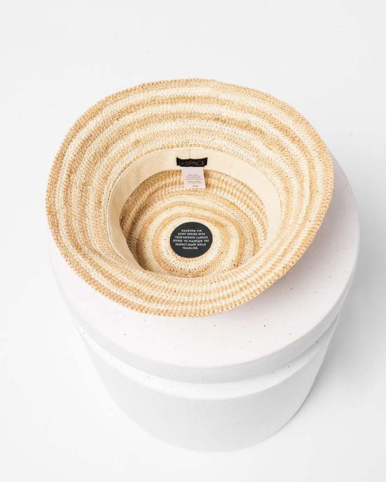  엘스페이스 모자 LSpace 이사도라 버킷 햇 스트라이프 - L SPACE