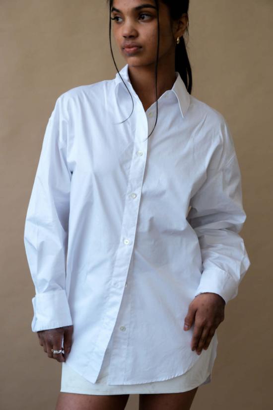  soldout.nyc 셔츠 품절.Nyc Everything 셔츠 버튼업 셔츠 화이트