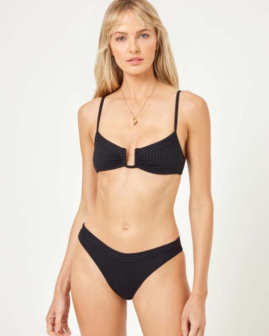  엘스페이스 비키니 수영복 LSpace 머서 비키니 바텀 블랙 - L SPACE
