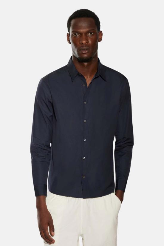  Blue&Cream 긴팔 셔츠 블루&크림 조셉 버튼업  리치 네이비