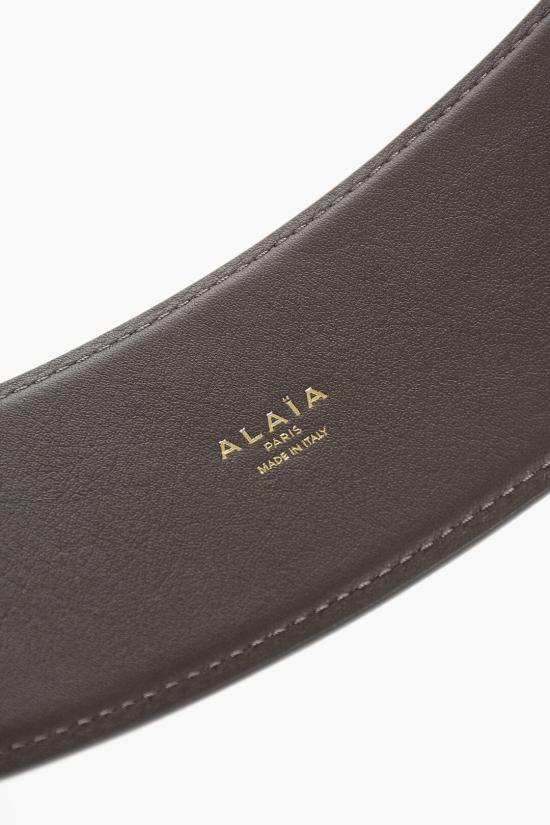  알라이아 레귤러 벨트 AA1C112MCA314 755 Brown - ALAIA
