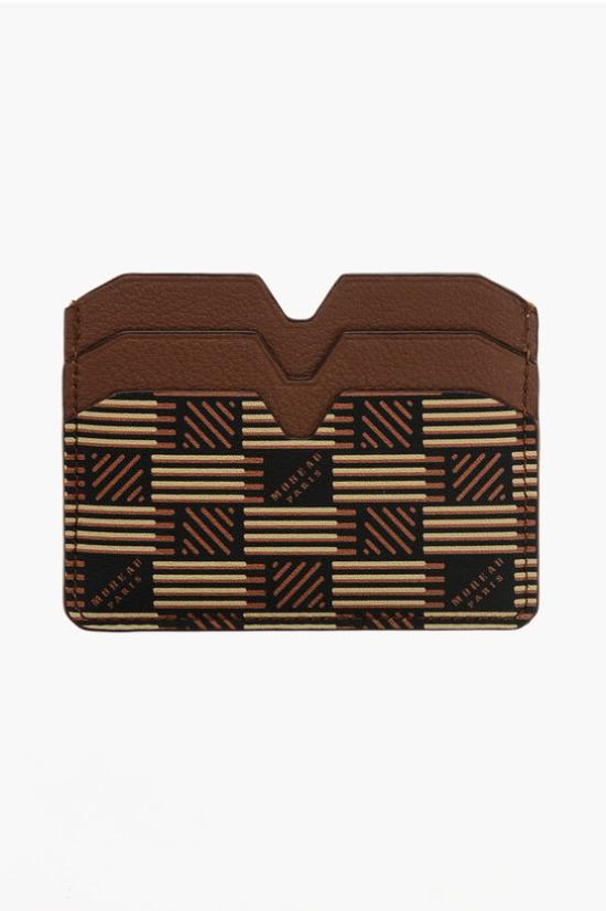  모로 파리스 명함지갑 CCW4CCOSPRCALF CLSA Brown - MOREAU PARIS