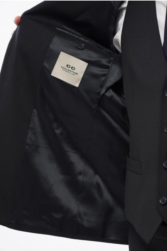  꼬르넬리아니 수트 세트 258Z72 2568303 001 Blue - CORNELIANI