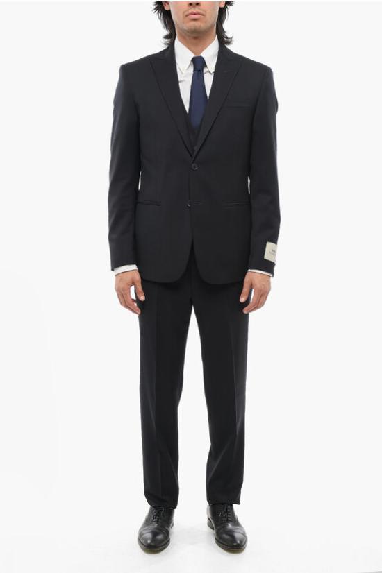  꼬르넬리아니 수트 세트 258Z72 2568303 001 Blue