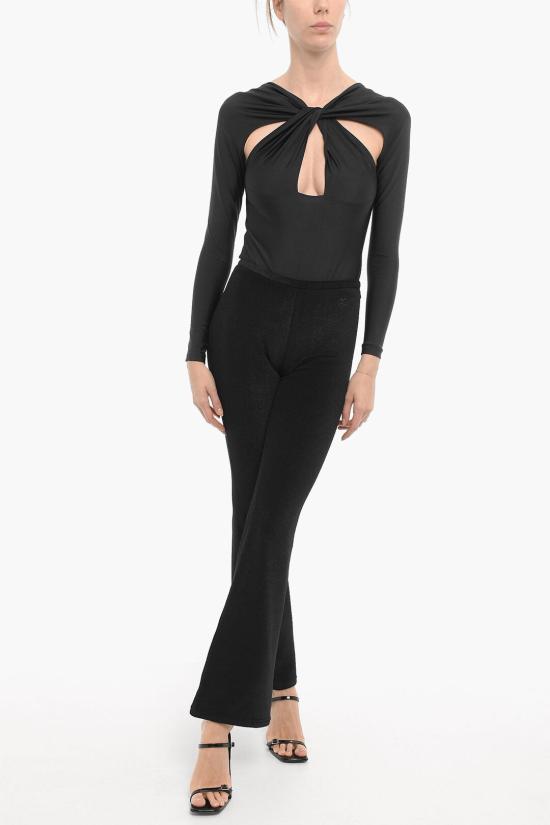  쿠레쥬 스트레이트 팬츠 523JPA133JS0073 9999 Black - COURREGES