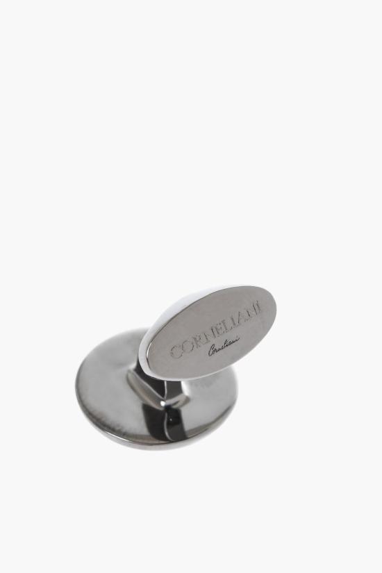  꼬르넬리아니 커프스 링크/타이 홀더 80TG37 7820544 001 Blue - CORNELIANI