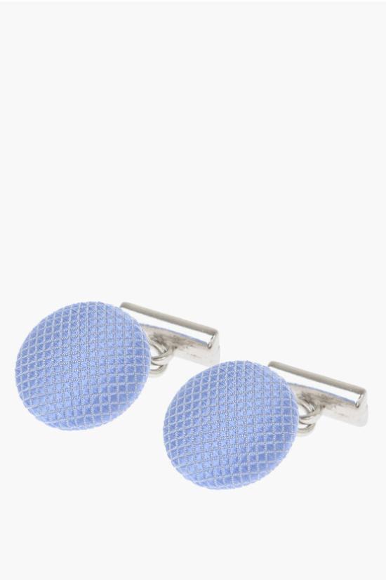  꼬르넬리아니 커프스 링크/타이 홀더 85HG06 0120561 050 Light blue