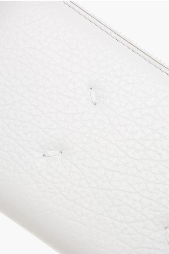  마르지엘라 4스티치 집어라운드 장지갑 S56UI0110 P0399 T1003 White - MAISON MARGIELA