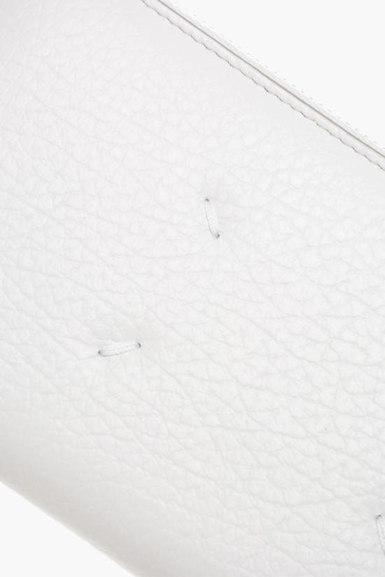  마르지엘라 4스티치 집어라운드 장지갑 S56UI0110 P0399 T1003 White - MAISON MARGIELA