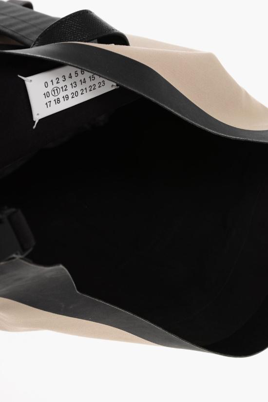  마르지엘라 백팩 SB1WA0007 P5351 H2327 Beige Nero - MAISON MARGIELA