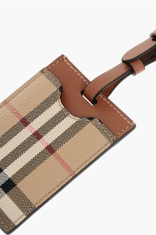  버버리 명함지갑 SKINCARDHOLDER CHECK Brown - BURBERRY