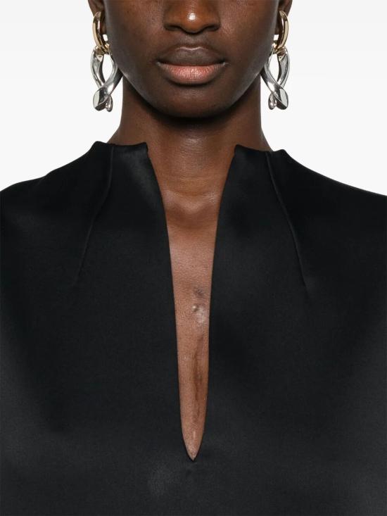 25SS 케이트 미디 원피스 55014070 200 BLACK - KHAITE