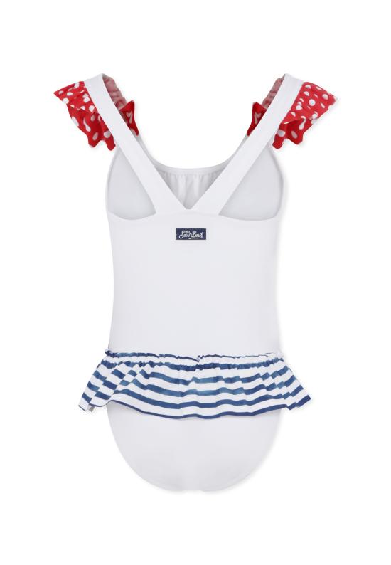 25SS [키즈] 세인트바쓰 원피스 수영복 BEAT001 00261H WHITE - MC2 SAINT BARTH