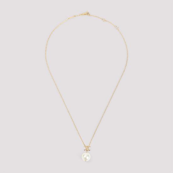 25FW 셀린느 목걸이/팬던트 461GZ6PRB 01GI GOLD IVORY - CELINE