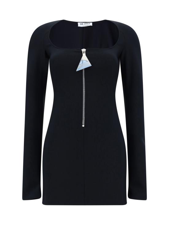 24FW 디 아티코 원피스 248WCA312E100 100 BLACK