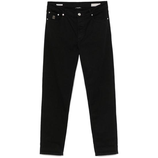 26SS 브루넬로 쿠치넬리 데님 팬츠 M277PD3210 C101 Black