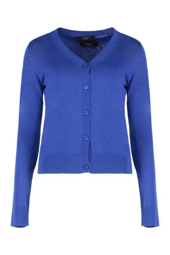 25SS 위켄드막스마라 가디건 MARABU2515381012600 007 BLUE