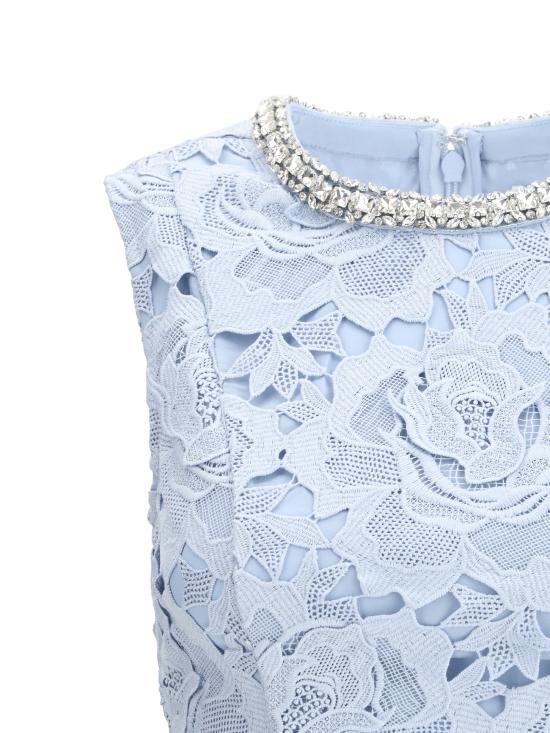 25SS 셀프 포트레이트 원피스 RS25911SBL BLUE LIGHT BLUE - SELF PORTRAIT