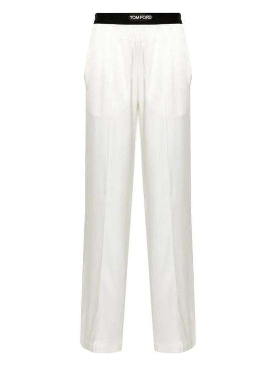  톰포드 로고 밴딩 파자마 팬츠 PAW397 FAX881 013 WHITE