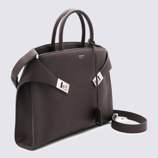 25FW 살바토레 페라가모 토트백 779074241683003 Brown - SALVATORE FERRAGAMO