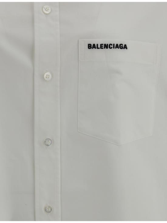 25SS 발렌시아가 셔츠 783793TRM28 9000 WHITE - BALENCIAGA